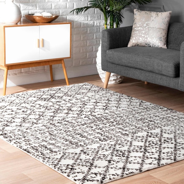 Nuloom Contemporary Trellis Milly Area Rug 5ft 3in x 7ft 7in GRCA01B-508 - main